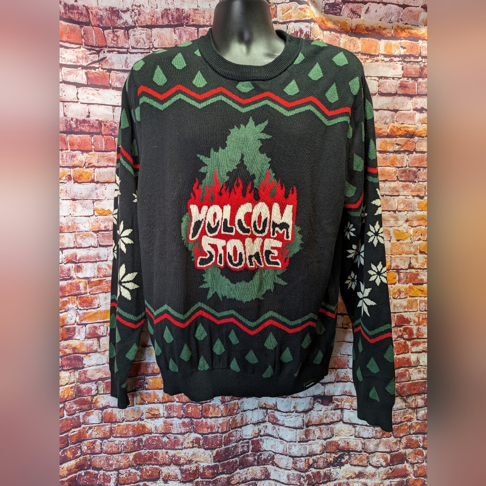 Volcom Holi Dazed Ugly Christmas Sweater